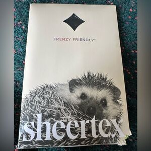 ‼️RARE‼️🎸Sheertex🎸🔥NWT🔥Sparkle Backseam Sheer Thigh Highs—S